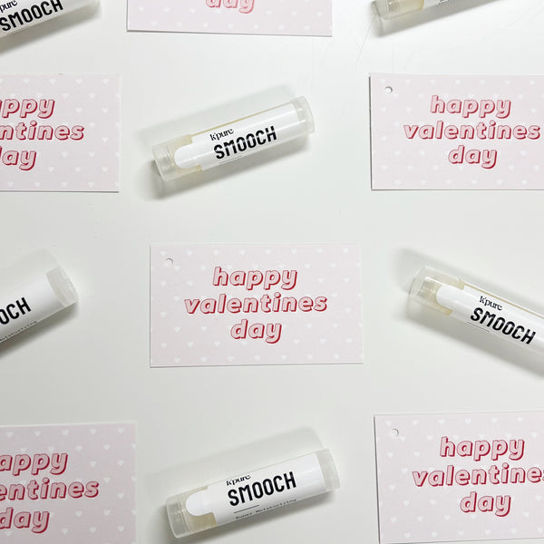 Smooch Lip Balm and Valentine Card Bundle